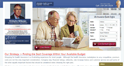Desktop Screenshot of maturemarketinsurance.com